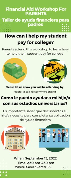 Bilingual Financial Aid Workshop